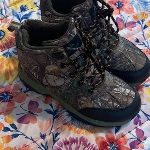 Camo boots